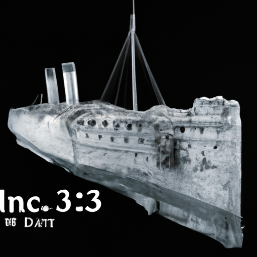 Première numérisation 3D grandeur nature de l&rsquo;épave du Titanic capturée.