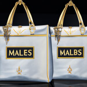 Vente aux enchères de sacs de luxe liés à 1MDB en Malaisie.