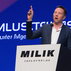 Musk parle à une conférence technologique à Paris alors que les dirigeants européens cherchent à investir dans Tesla.