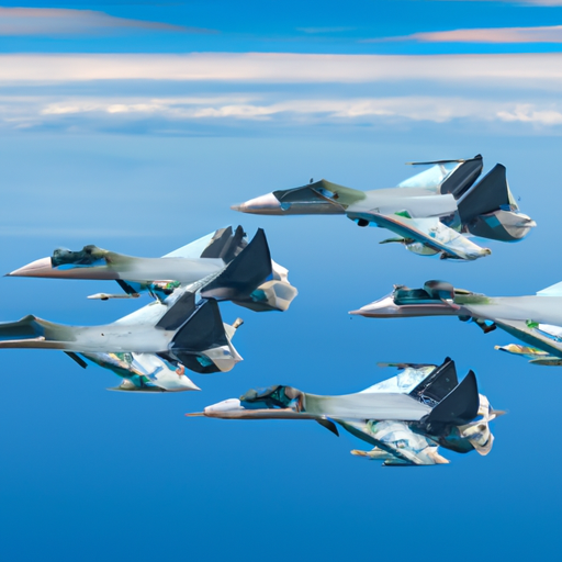 Avions de chasse russes en exercice au-dessus de la mer Baltique