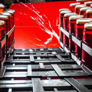Fuite de bière dans une usine colore en rouge un port japonais.