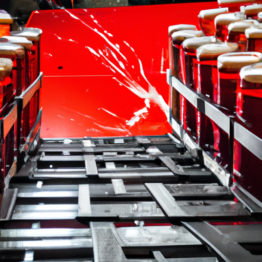 Fuite de bière dans une usine colore en rouge un port japonais.