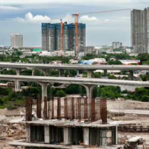 Au moins un mort après l&rsquo;effondrement d&rsquo;une autoroute en construction à Bangkok