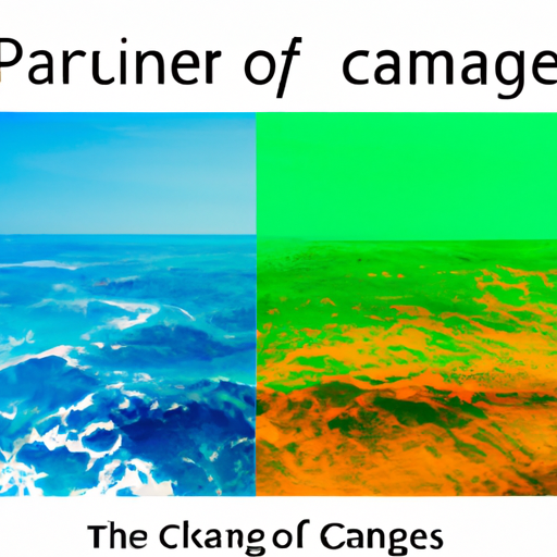 Changement de couleur des océans : le changement climatique en cause ?