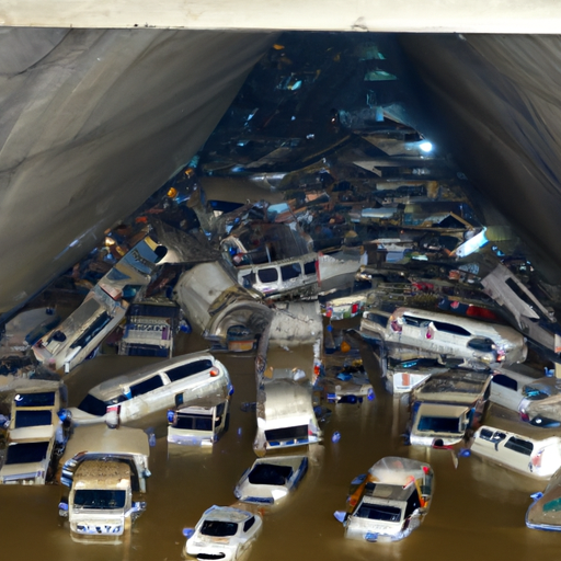 Sept morts en Corée du Sud suite à des inondations éclair piégeant 15 véhicules dans un tunnel.