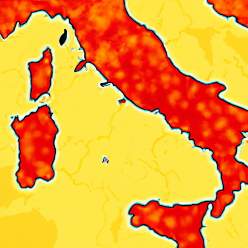 Canicule en Italie : 23 villes en alerte rouge, températures atteignant 46 degrés Celsius