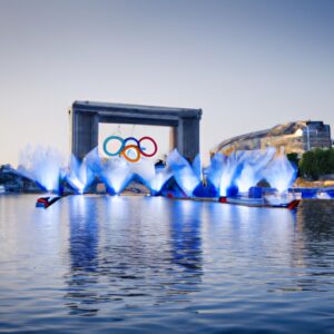 Paris répète une cérémonie d&rsquo;ouverture aquatique pour les Jeux Olympiques 2024