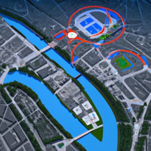 Visite de FRANCE 24 aux sites des Jeux Olympiques Paris 2024 dans la capitale
