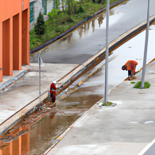 Début du nettoyage dans les banlieues de Pékin touchées par les inondations: pas d&rsquo;électricité, pas d&rsquo;eau potable