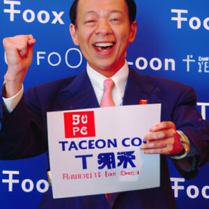 Terry Gou, milliardaire de Foxconn, annonce sa candidature à la présidence de Taïwan.