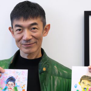 Andy Lau expose fièrement les peintures de sa fille de 11 ans lors d&rsquo;une exposition, déclare qu&rsquo;elle est &lsquo;plus créative que moi&rsquo;