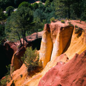 Le Colorado provençal français, entre industrie et nature
