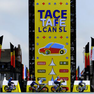 Départ du Tour de France 2025 dans la ville française de Lille