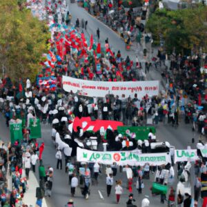 Manifestants pro-Palestine interrompent la parade de Thanksgiving de Macy’s.