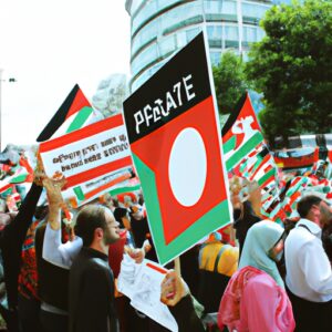 Manifestants à Londres réclament un cessez-le-feu permanent à Gaza