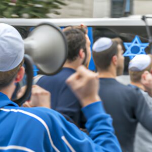 Chant antisémite lors d’une manifestation pro-Israël