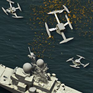 Un navire de guerre américain abat des drones après une attaque des Houthis contre des navires commerciaux.