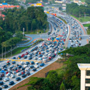 Embouteillages à Johor Bahru après une panne de courant; Singapour signale une circulation dense à Woodlands en raison d’un embouteillage.