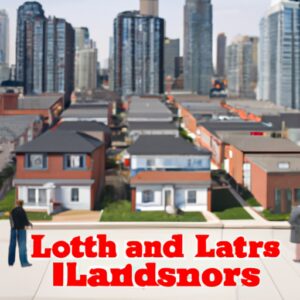 Locataires contre grands propriétaires dans un quartier de Toronto