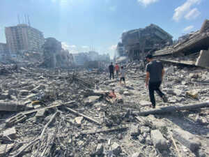 gaza detruite