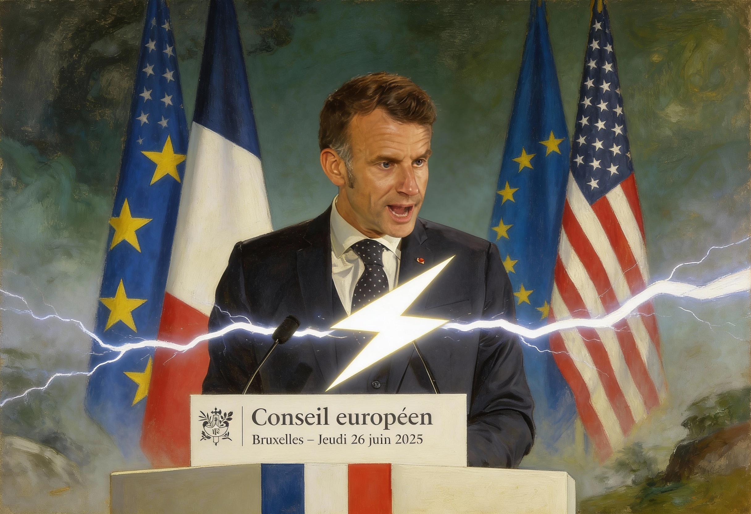 Macron les États-Unis et le Groenland